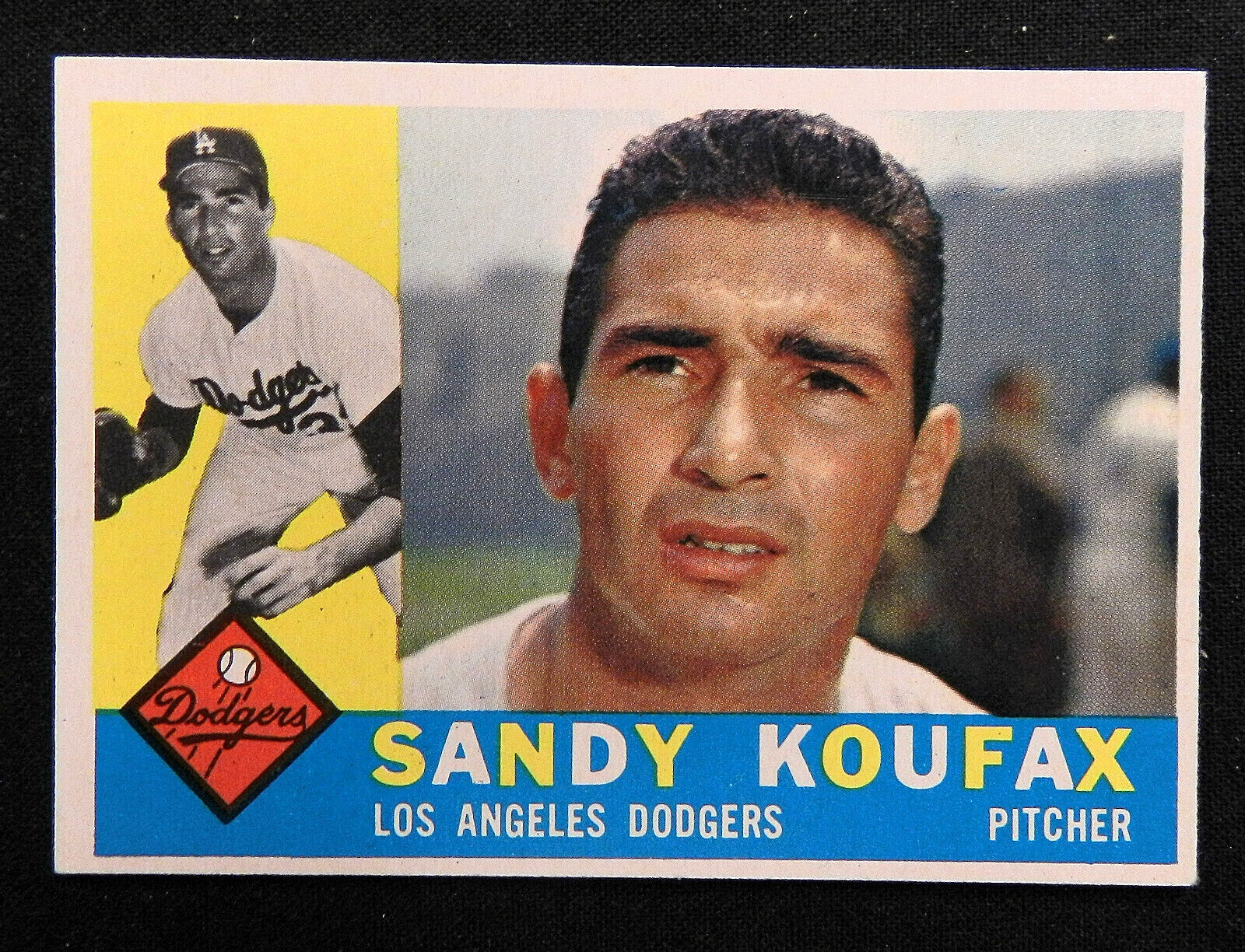 1960 TOPPS #343 SANDY KOUFAX BASEBALL CARD HIGH GRADE EXMT | eBay