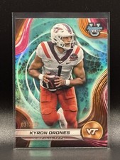 Kyron Drones 2024 Bowman U Best Aqua Refractor #031/225