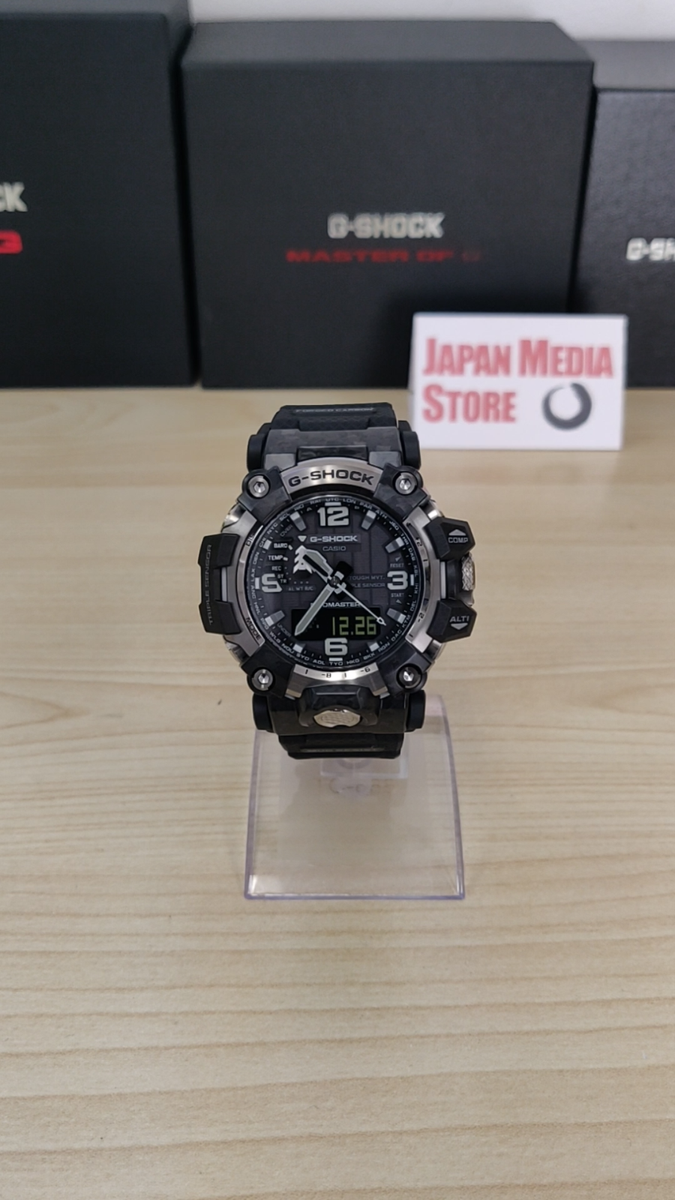 Casio G-SHOCK GWG-2000-1A1JF CARBON MUDMASTER Radio Tough Solar