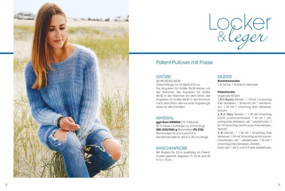 Thumbnail - Stricken Mit Mohair | Rebecca Trade | Hauchzarte Mode Aus