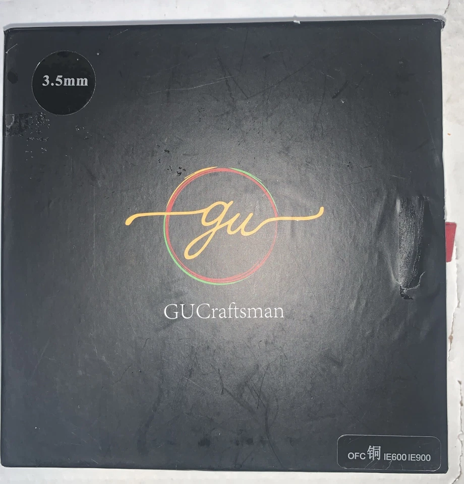 Fones de ouvido Gucraftsman 5n Ofc cobre/grafeno cabo SENNHEISER.  3,5 mm - Imagem 4 de 4