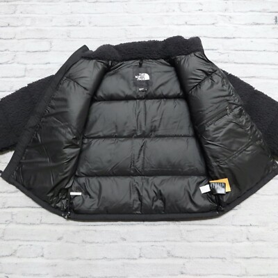 ノースフェイス SHERPA NUPTSE JACKET ブラック M New North Face Sherpa Nuptse Quilted Down Jacket Mens Size M Black