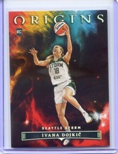 2023 Panini Origins WNBA IVANA DOJKIC RC ROOKIE #100 RED BASE PARALLEL SP STORM