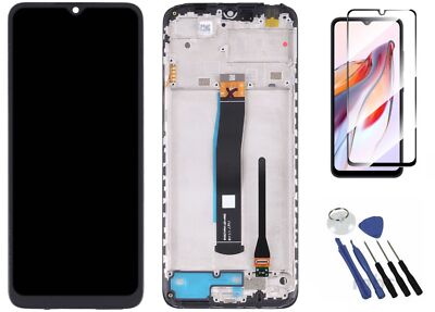 Display für Xiaomi Redmi 10C LCD Touchscreen IPS Bildschirm Glas Rahmen Werkzeug