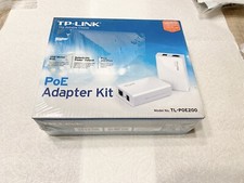 TP-LINK TL-POE200 Power over Ethernet Adapter Kit 100meter Selectable Power
