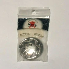 Tandy Leather Star Conchos 1-1/4inch - 10 pack - Nickel Finish cat.#1320-02 New 