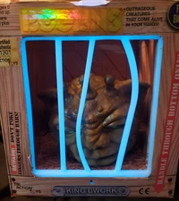 Boglins Cage Door ONLY Glow In The Dark Bars. Custom 3d Printed. For RE-RELEASE