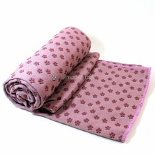25x72" Non-Slip Hot Yoga Towel Microfiber Mat Cover Yoga Pilates Light Purple