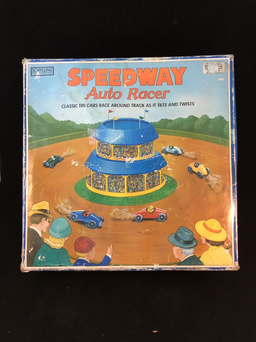 Schylling Speedway Auto Racer Tin Cars 2001 for sale online