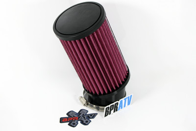 Yamaha Banshee K&N Style Air Filter Keihin Lectron Big Carb Filter Pod Single x1