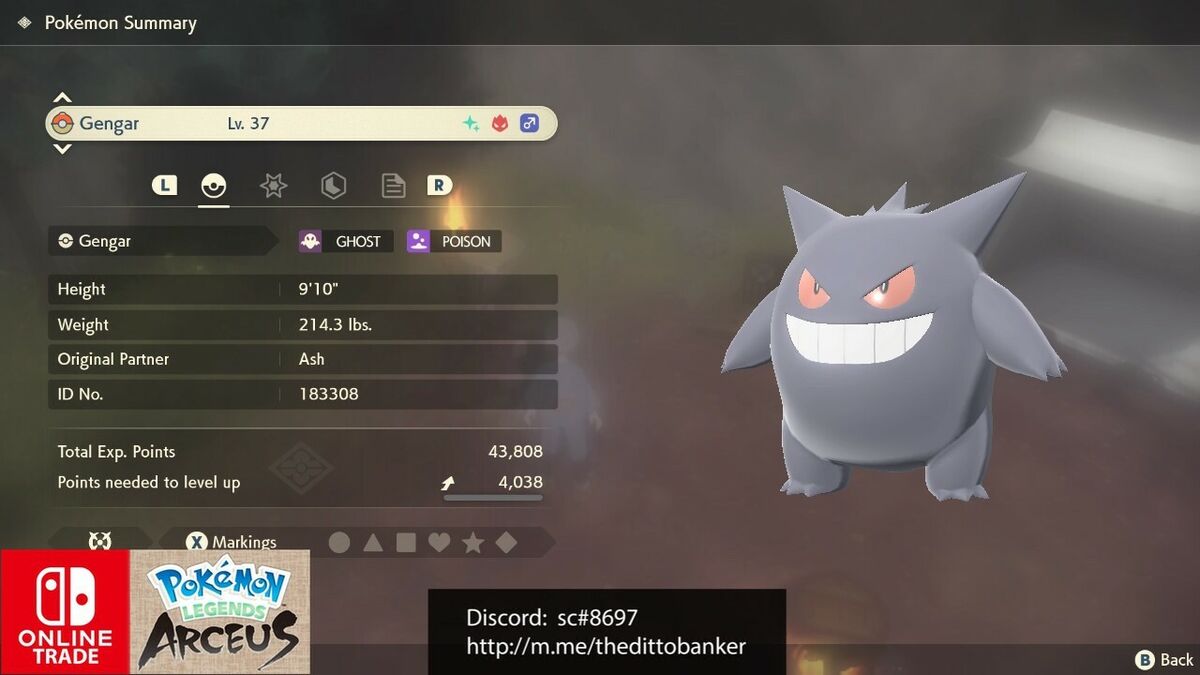 I redesigned shiny gengar : r/pokemon