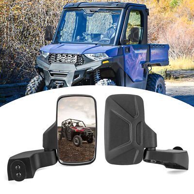 Door Mounted Side Mirrors 2889241 Fit For Polaris Ranger XP 1000 Crew 2018-2026