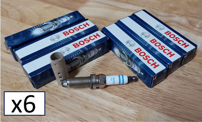 x6 BOSCH Ignition Performance Power Spark Plug For BMW 135 335 535 740 X6 Z4