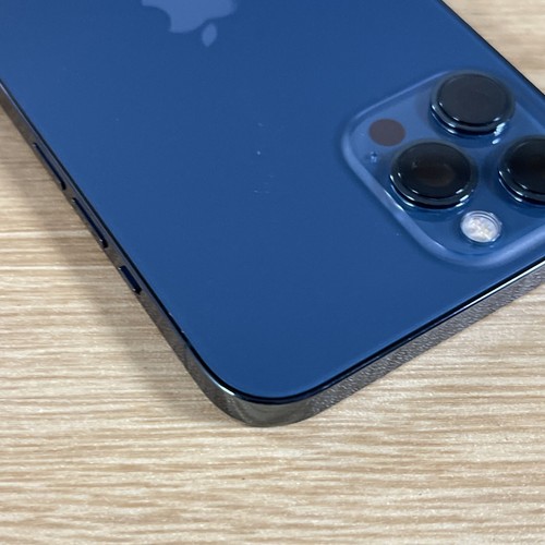 iPhone 12 Pro Max Housing Back Replacement Blue With Small Parts OEM Grade AB - Photo 6 sur 7