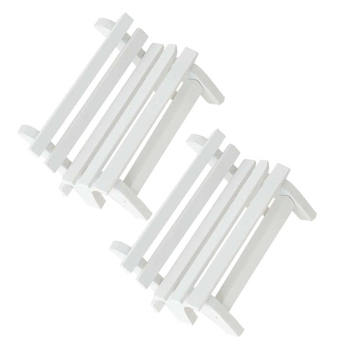 Set of 3 Doll House DIY Toy Small White Chair Furniture Recognition eBay