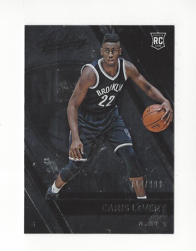 2016-17 Absolute Memorabilia #191 Caris LeVert RC Rookie Nets Pacers /999