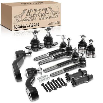 12pcs Front Control Arm & Tie Rod End & Ball Joint for Chevrolet C1500 Suburban