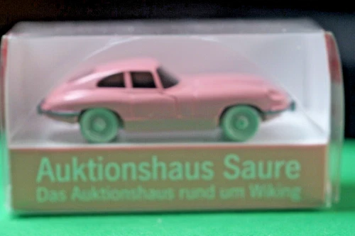 Wiking - Jaguar E - Saure-Sondermodell 2022 - 93. Auktion - ungeöffnete Neuware