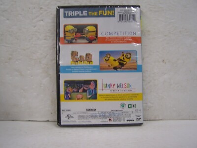 Minions: 3 Mini-Movie Collection (DVD) Brand New Sealed