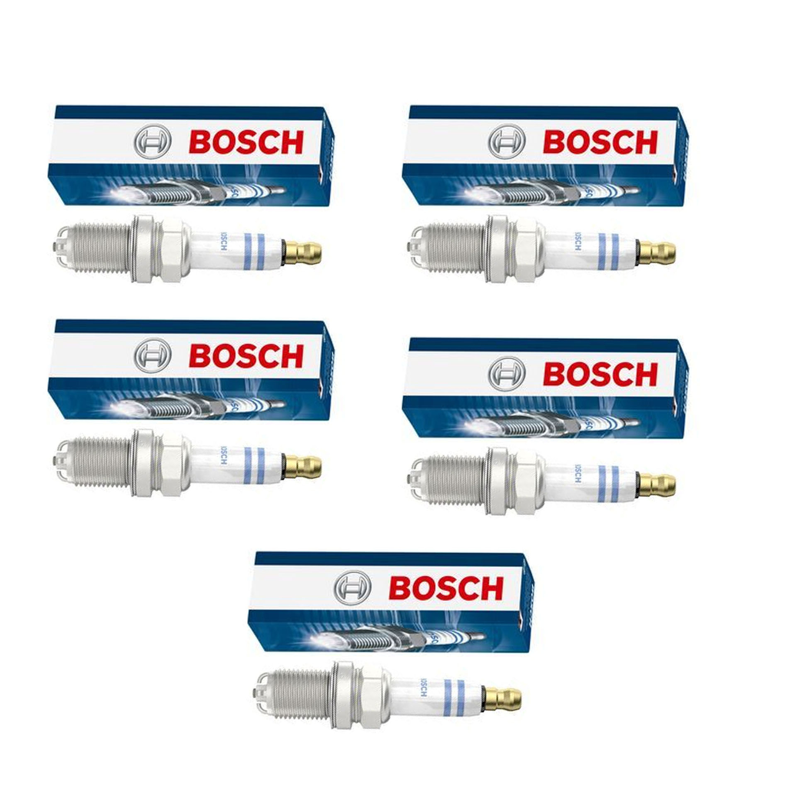 BOSCH Yttrium Spark Plug 7401 5Pcs For 2005 Volvo S6 eBay