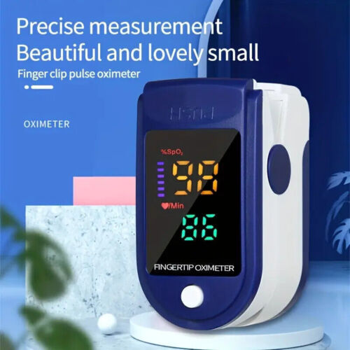 Pulsoximeter Finger Oximeter Sauerstoff Puls SpO-2 Pulsoxymeter SpO2 Messgerät - Bild 6 von 13