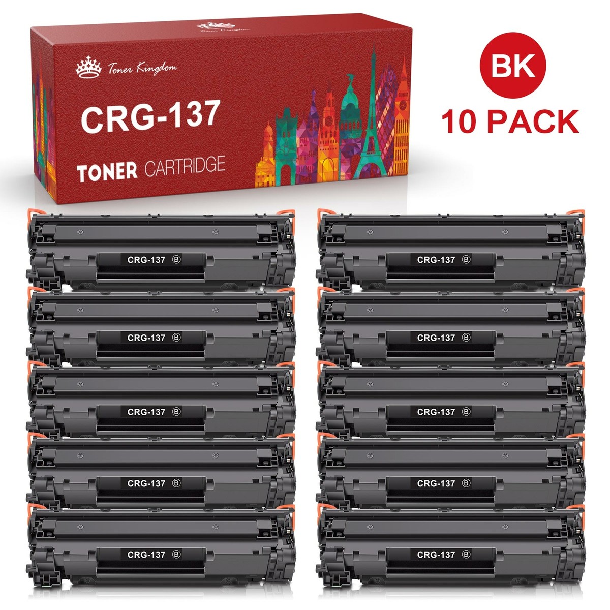 1PK CRG137 137 Toner Per Canon ImageCLASS MF232w MF236n MF247dw MF244dw