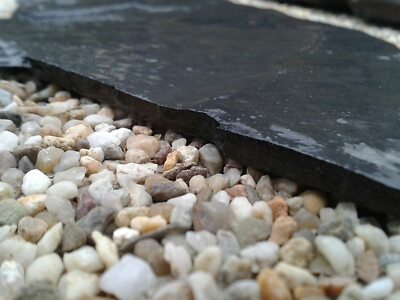 Schieferplatten Natur 30 Stück  ( 1 /Stk.)  10-25 cm Platten Aquarium Terrarium 