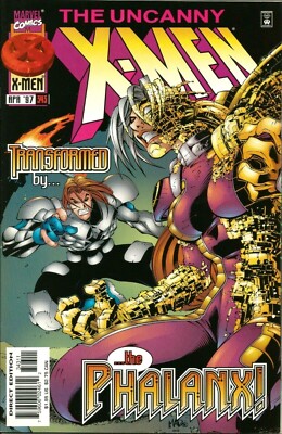 UNCANNY X-MEN #343 (VOL 1) THE PHALANX / MARVEL / APR 1997 / N/M / 1ST PRINT