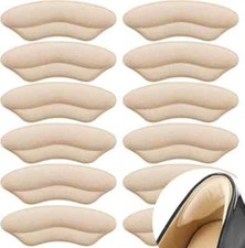 6 Pairs Heel Pads for Shoes That are Too Big, Heel Inserts for Women, Heel Grips