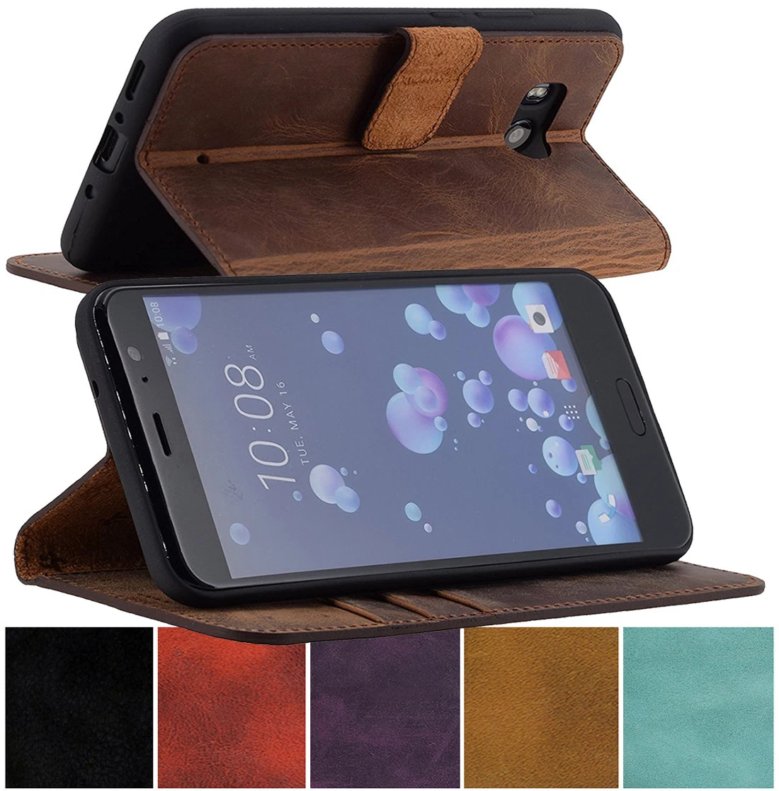 Sunrive Cover compatibile con HTC U11 Plus, Custodia Case in
