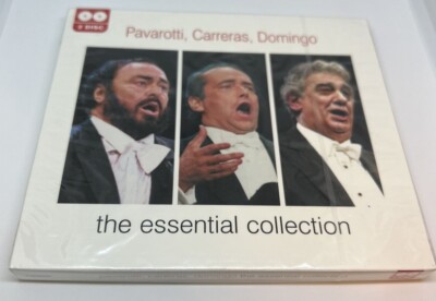 Pavarotti Carreras Domingo The Essential Collection CD Album 2 Discs New Sealed