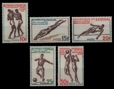 Senegal 1963 - Mi No. 258-263 ** - MNH - Sports Games Dakar