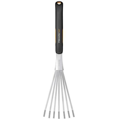 Fiskars Xact Hand-Fächerbesen, Besen, schwarz