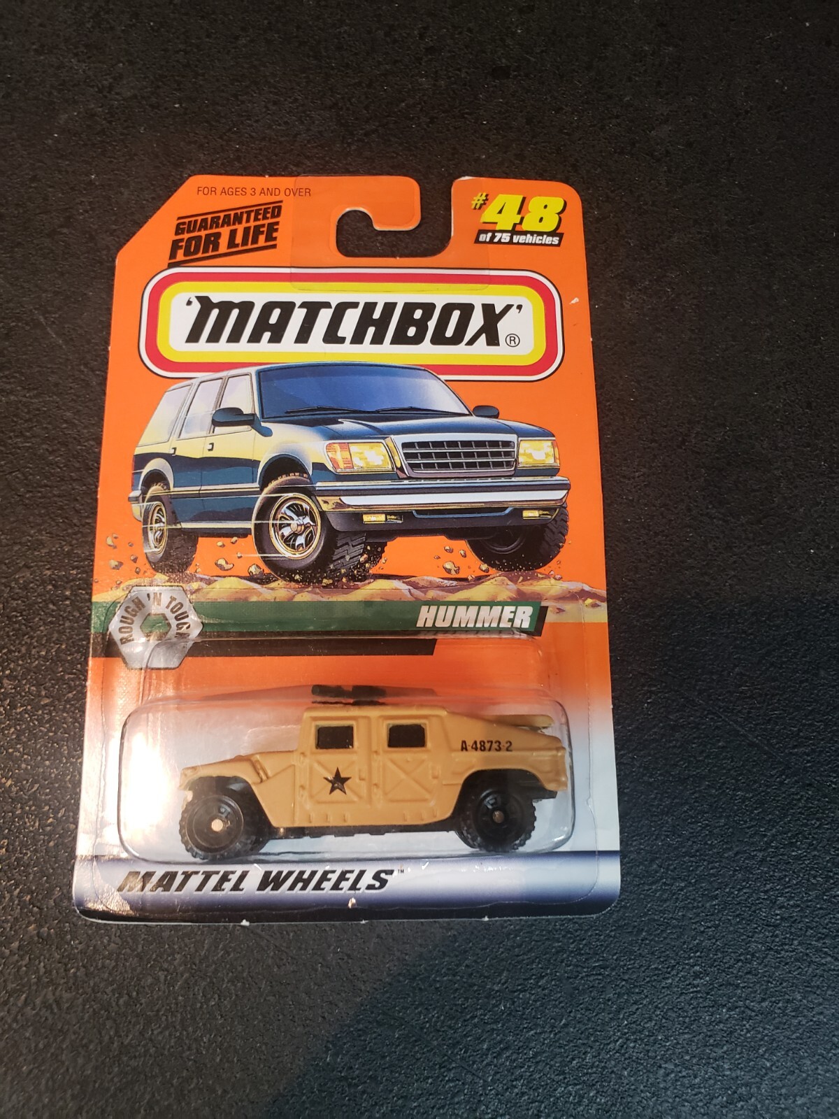 Matchbox Hummer #48 1997 Rough N Tough Series New In Package!!!!