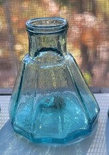 Umbrella Ink Bottle Pontil 10 sided Mint Beauty 1850s