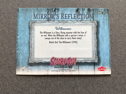 2025 Fleer Scooby-Doo MIRROR’s REFLECTION MR-17 WILLAWAW - Afbeelding 3 van 3