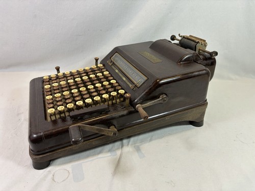 Ancienne Machine à Calculer Mécanique VINTAGE DIRECT-L Déco Bureau Bakélite - Photo 4 sur 8