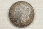 NobleSpirit (TSC) Lovely Toning 1921 D Morgan Silver Dollar Choice BU