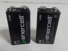 2x batterie enercell vintage 9v MORTE Radio Shack modello 23-853