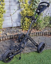Powakaddy Twinline 4 3-Wheel Push Golf Trolley - Good Condition 