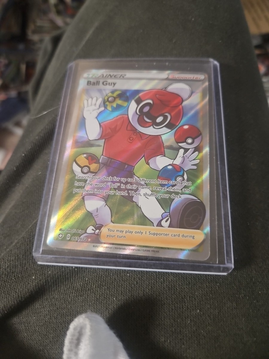 ball guy pokemon card Eternatus V Gold SV121 Shining Fates Card NM Card & Ink Listed cards may have imperfections. Ball Guy 065/072 Shining Fates