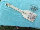 Vintage 1950's Silvertone Lap Steel guitar by Supro/National Case Plays no resrv — photo 4