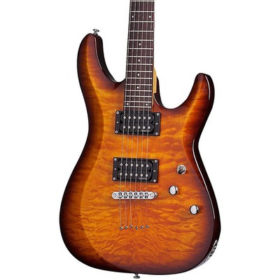 Schecter Guitar Research C6 Plus Electric Guitar Vintage Sunburst