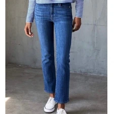 AYR The Pop Straight Leg Jean High Waist