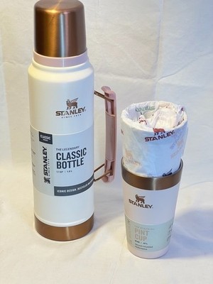 STANLEY Legendary Classic Vacuum Bottle w/2 Stay Chill Stacking Pints (Lot of 3)