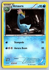 Amaura 25/111 Uncommon Furious Fists Pokemon Moderately Played on eBay