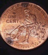 2009 Lincoln Bicentennial Small Cent Error Coin Formative Years RD Coin