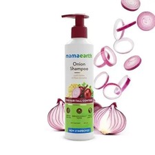 Mamaearth Onion Shampoo for Hair Growth  Hair Fall Control 250 ml
