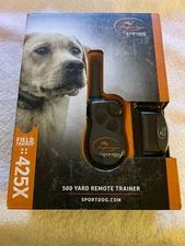 SportDOG FieldTrainer 425X 500 Yard e-Collar with Remote Dog Training System,NEW