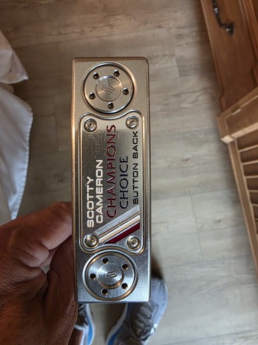 Scotty Cameron Champions Choice Button Back LEFT HANDED Blade Putter